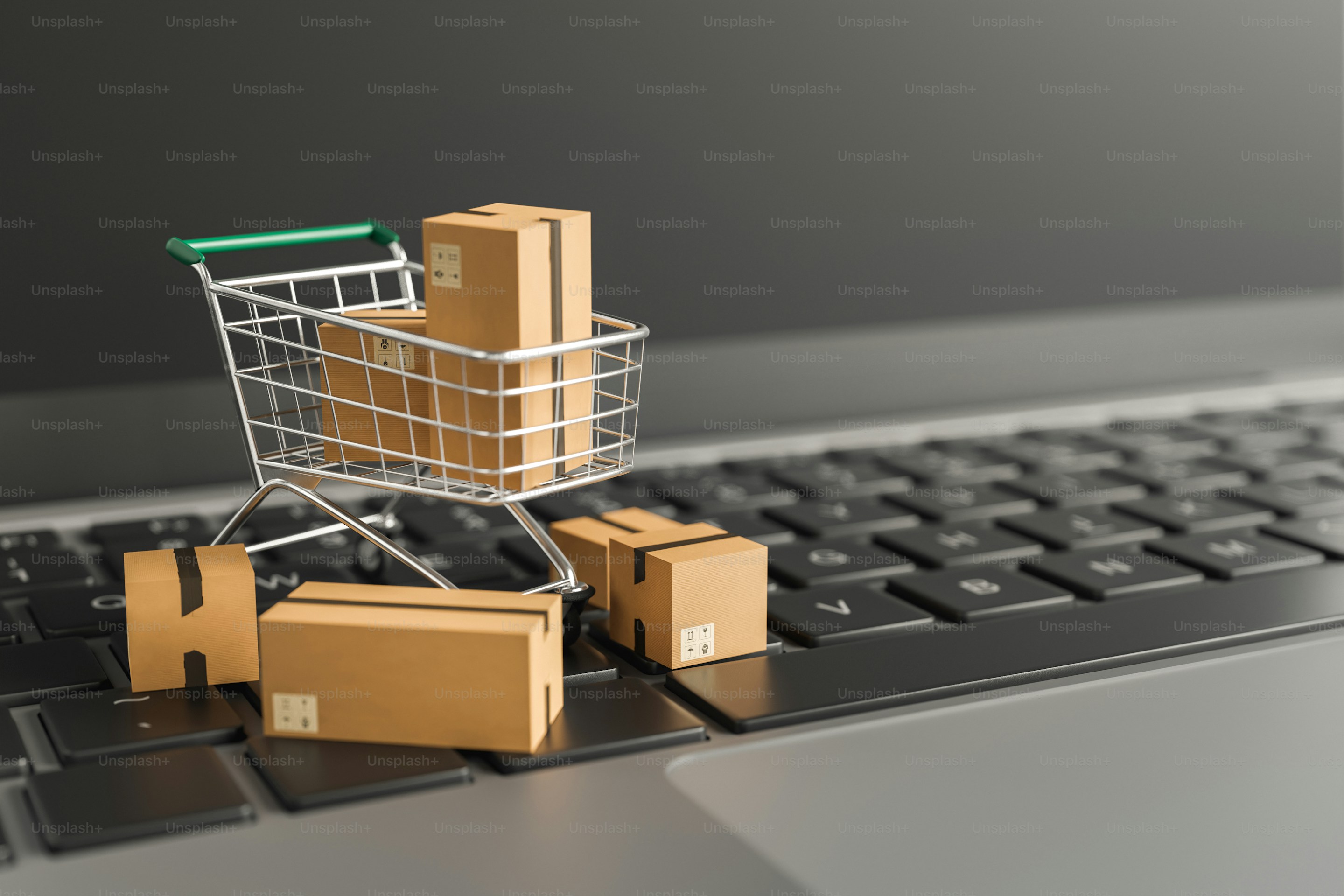 E-commerce hero background